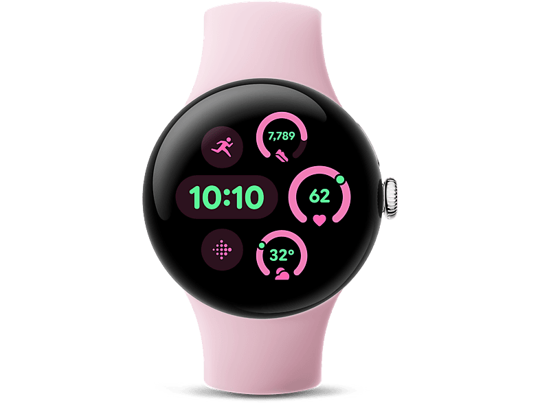 Google Pixel Watch 3 41 mm S-L Aluminio 100% reciclado Rosa cuarzo