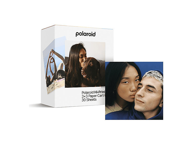 Polaroid Cartucho de papel Hi-Print 3x3 30 hojas