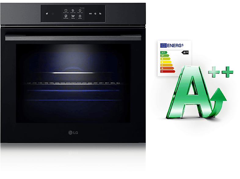 LG WSED7665B Multifunción Pirolítico 76 L 59.2 cm EasyClean™  ThinQ™  Acero negro mate