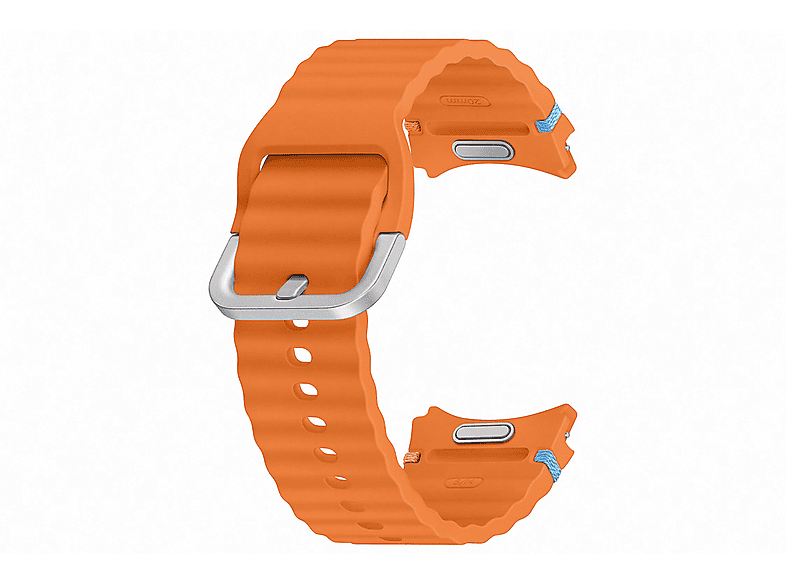 Samsung Sport Band Reemplazo Fácil Textura suave Talla S/M Naranja