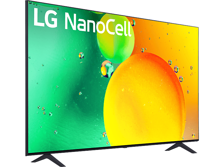 LG 55NANO756QC UHD 4K Procesador de Gran Potencia 4K α5 Gen 5 Smart TV DVB-T2 (H.265) Azul oscuro ceniza