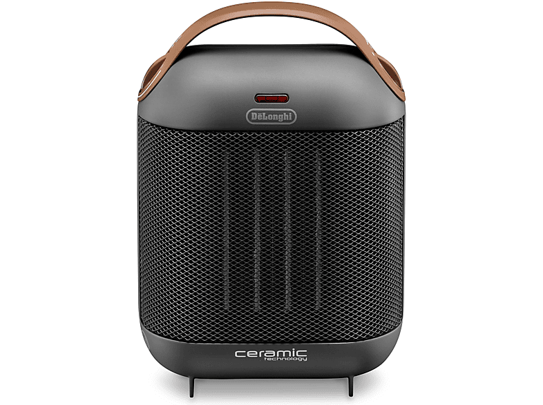 De Longhi HFX30C18.IW 1800W Cerámico Anti-congelación Termostate ajustable Negro/Gris