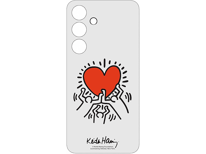 Samsung para Galaxy S24 Flipsuit Keith Harring Blanco