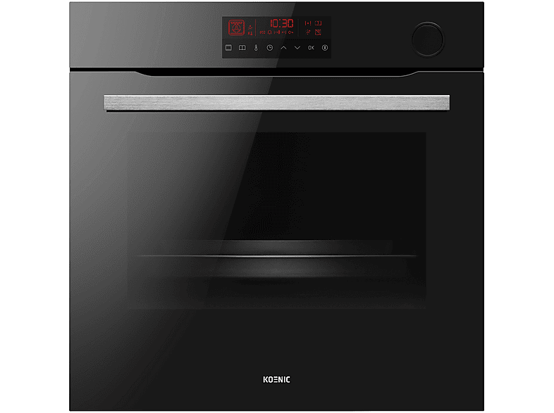 KOENIC KBO 611-1 B A1 77 l Anchura 59.5 cm Grill Función de aire caliente y descongelación Negro