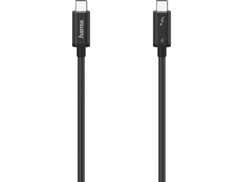 Hama Thunderbolt 4 Slimline Compatible con gafas Oculus 2.5 mm Negro