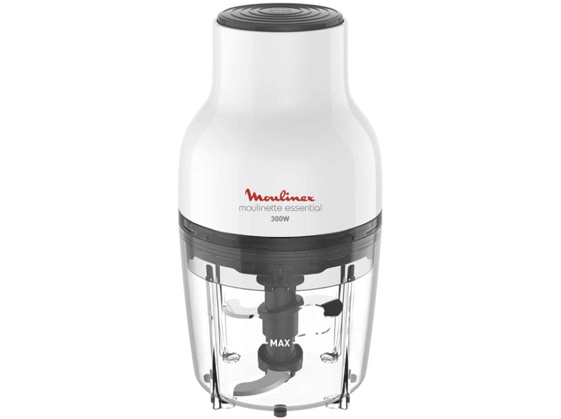 Moulinex DJ5201 300 W 4 cuchillas de acero inoxidable Blanco