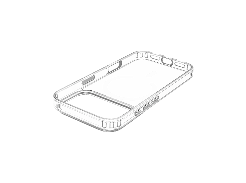 ISY ISC-1131 Compatible con iPhone 17 Pro Compatibilidad MagSafe Carga Inalámbrica Resistente a Golpes y al Agua Transparente