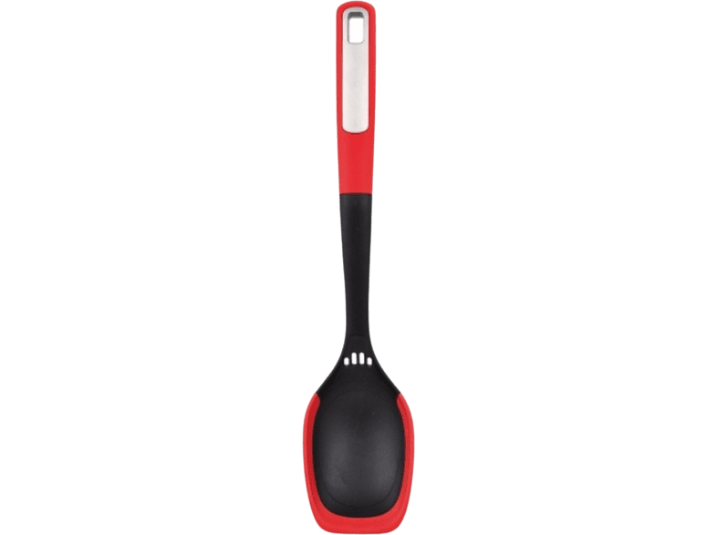 Bergner BG-38870-RD Mars Cuchara de cocina 34 cm Nylon Negro/Rojo