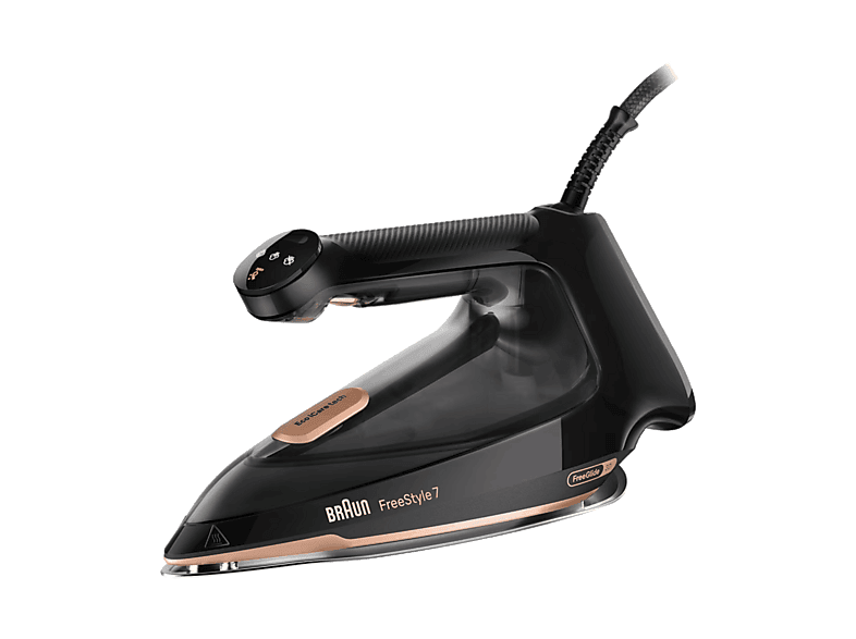 Braun FI7276BK Golpe de vapoR 250g Depósito de agua 350 ml Anti-goteo Auto-Limpieza Negro/Cobre