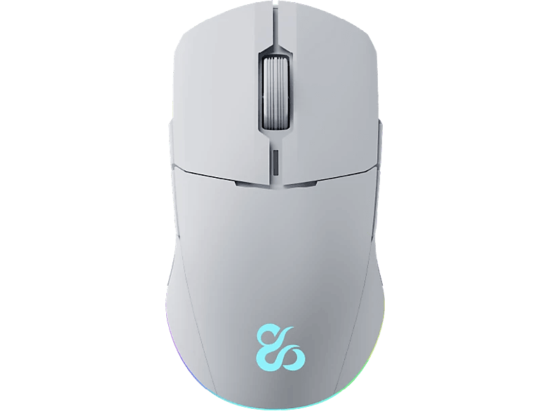 Newskill Chiron PRO Inalámbrica 1600 DPI Ambidiestros 56h Autonomía Blanco