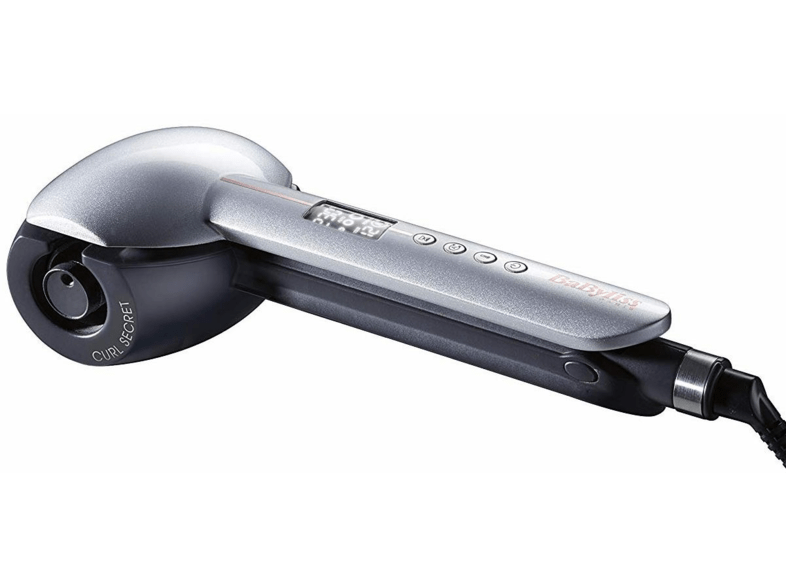 BaByliss Curl Secret Optimum C1600E Automático Cerámico 3 tipo de onda 6 temperaturas Gris
