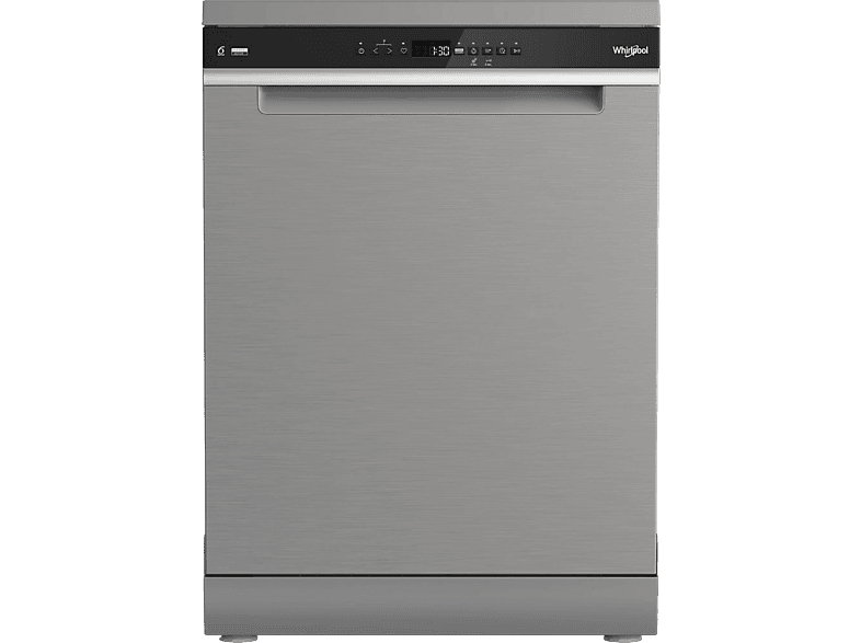 Whirlpool W8F HP51X 15 servicios 10 programas 60 cm MaxiSpace Tub PowerClean Pro Tecnología 6th Sense Inox