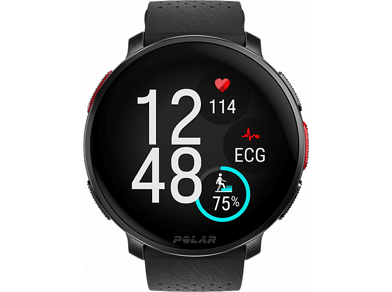 Polar Vantage V3 Negro 22 mm 1.39 AMOLED GPS EGC en la muñeca