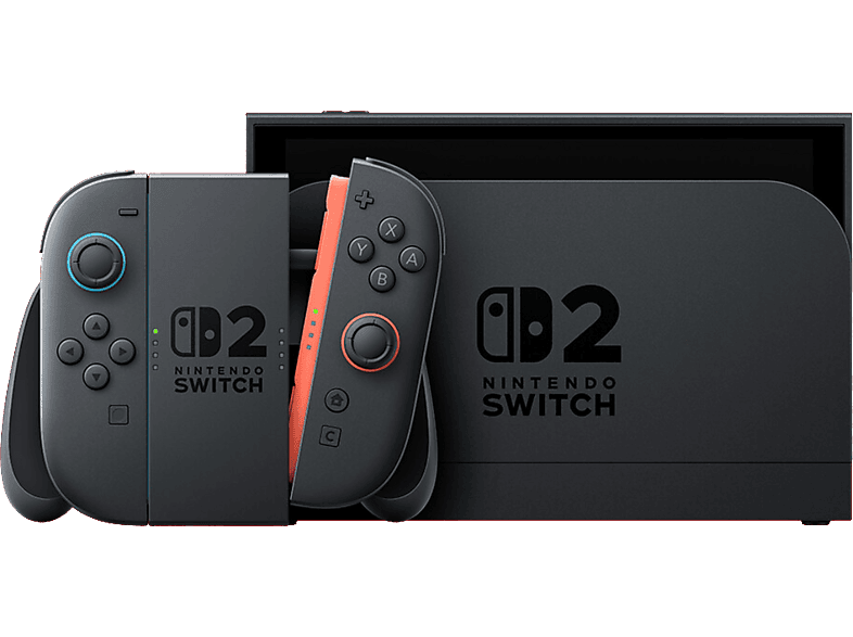 Nintendo Switch 2 7.9” Full HD HDR 120 Hz 256 GB Magnetic Joy-Con 2 con modo ratón Azul y Rojo Neón