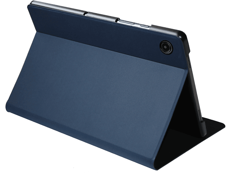 Silver HT Samsung A9+ Para 11 Poliuretano y Microfibra Antideslizante Azul