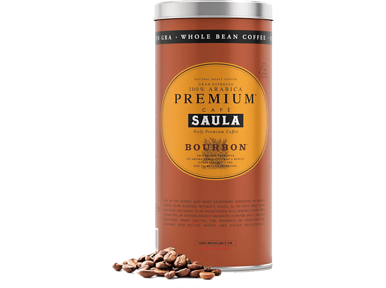 Saula Premium Bourbon Arábica Frutos secos 500 g