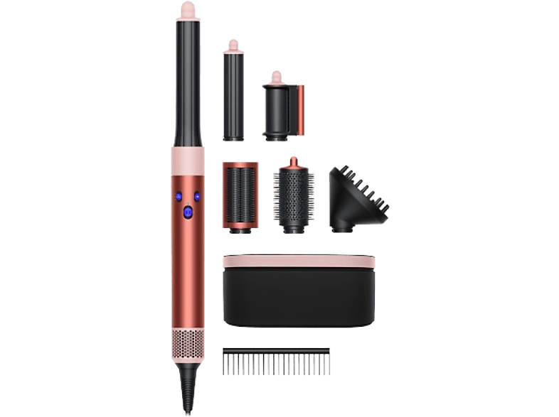 Dyson Airwrap™ Complete Long  Volumise Edición limitada Peine desenredante y Difusor Strawberry bronze+ Blush pink