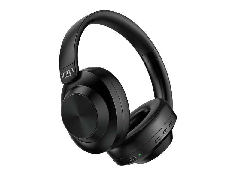 Vieta Pro Way 5 Circumaurales Cancelación activa de ruido ANC Bluetooth Plegable Negro