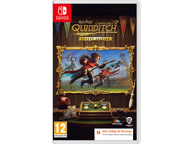 Nintendo Switch  Harry Potter: Campeones de Quidditch Ed. Deluxe