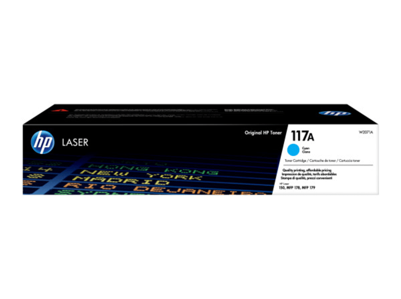 HP 117A LaserJet Cian W2071A