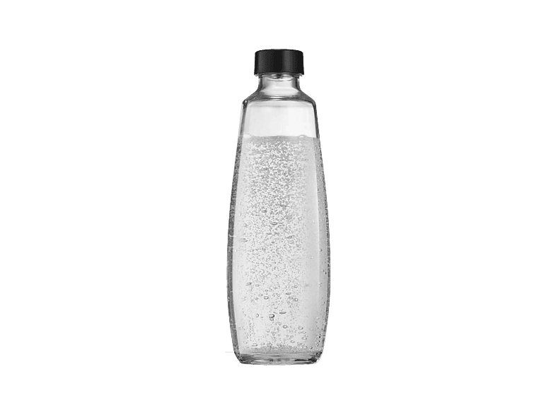 SodaStream Fuse Glass 1L Cristal Compatible solo con SodaStream DUO Tapón cierre hermético