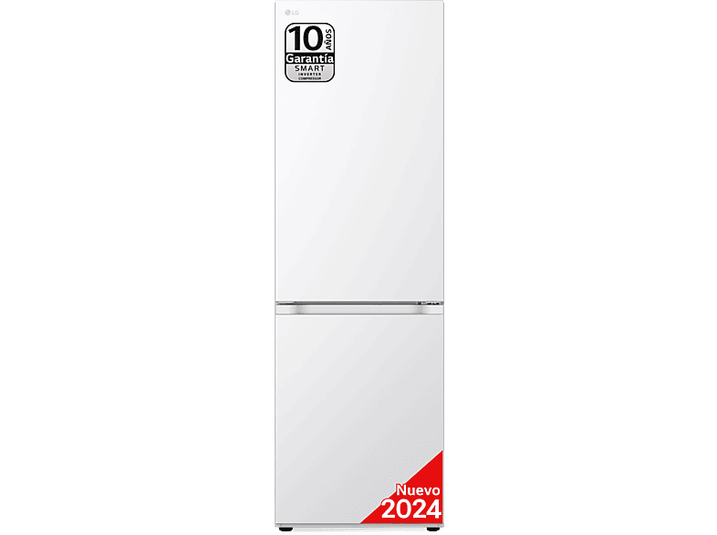 LG GBV5140DSW No Frost 186 cm 344 l DoorCooling+™ MetalFresh™ Blanco