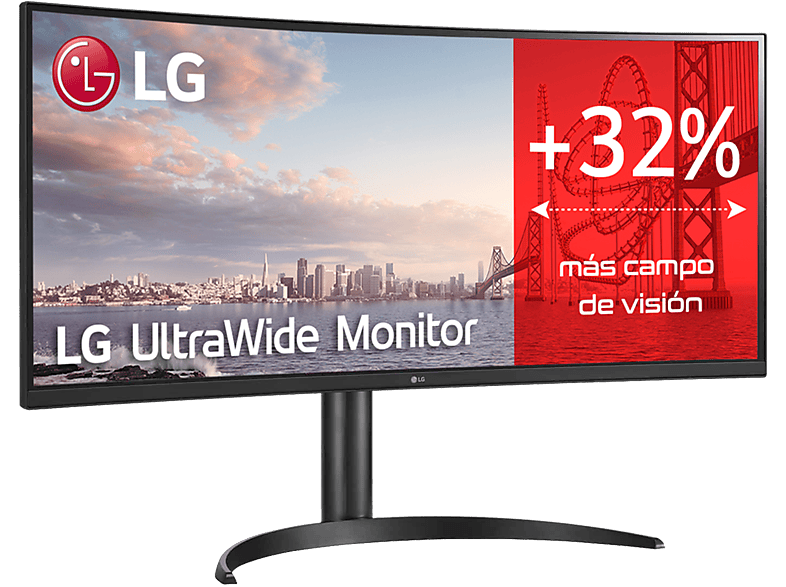 LG 34WQ75C-B 34 WQHD 5 ms 50/60 Hz Negro