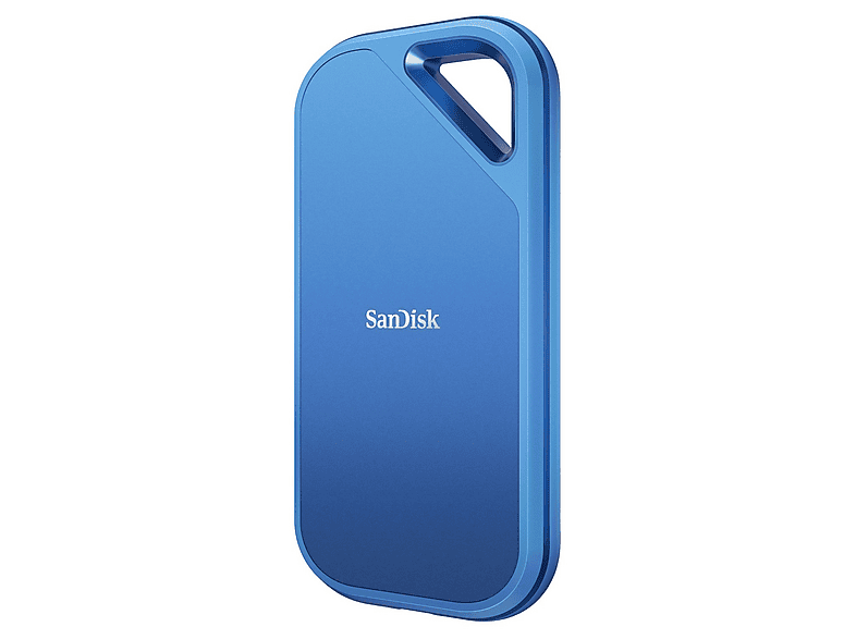 Sandisk Creator Pro Portable SSD Hasta 2000/MBs de lectura IP65 USB-C Azul