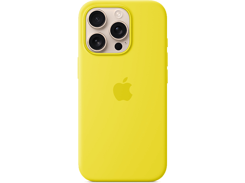 Apple Funda de silicona con MagSafe para iPhone 16 Pro Amarillo carambola