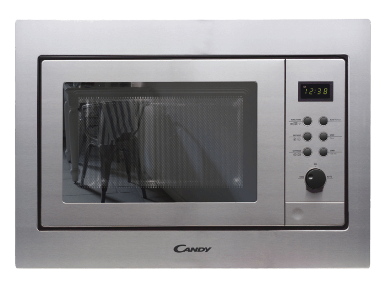 Candy MIC211EX Grill 1000W 21l Descongelación Con marco Inox antihuellas