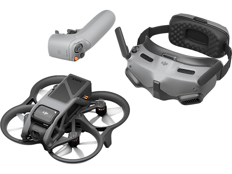 DJI Avata Explorer Combo Goggle Integra+Motion2 48 megapixel 110 min Vídeo 4K Negro
