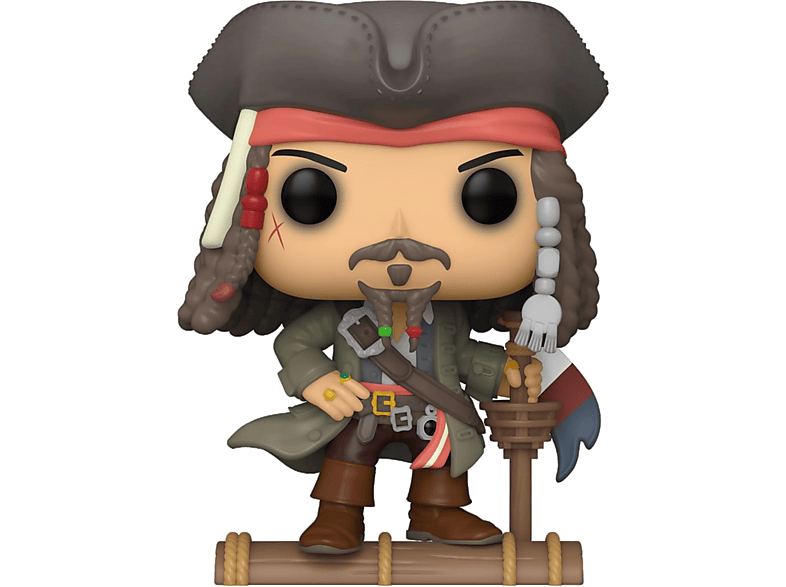Figura Funko Pop! Funko Pop! Piratas del Caribe Capitán Jack Sparrow vinilo 10 cm