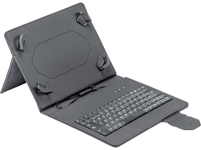 Maillon Technologique MTKEYUSBSPA Para tablet de 9.7” a 11” Con teclado Tipo libro Universal Multicolor