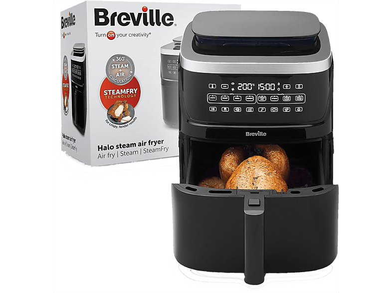 Breville VDF133X-01 1700W 7 l Con depósito de agua de 1.4 l Negro