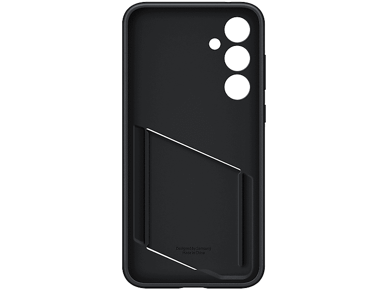 Samsung Para Samsung Galaxy A35 5G con Tarjetero Trasera TPU Negro