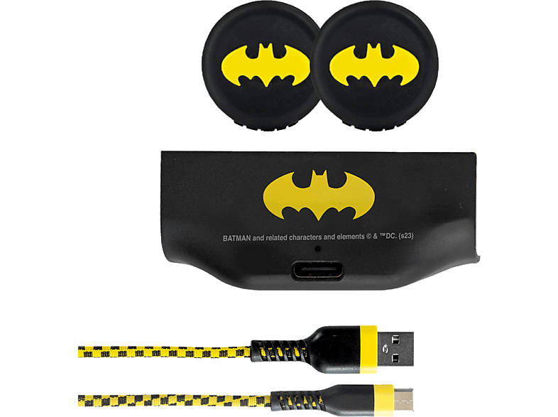 FR-TEC Play &  Charge Batman™+ Grips + USB-C 1000 mAh Para Series X™ Licencia Oficial Batman