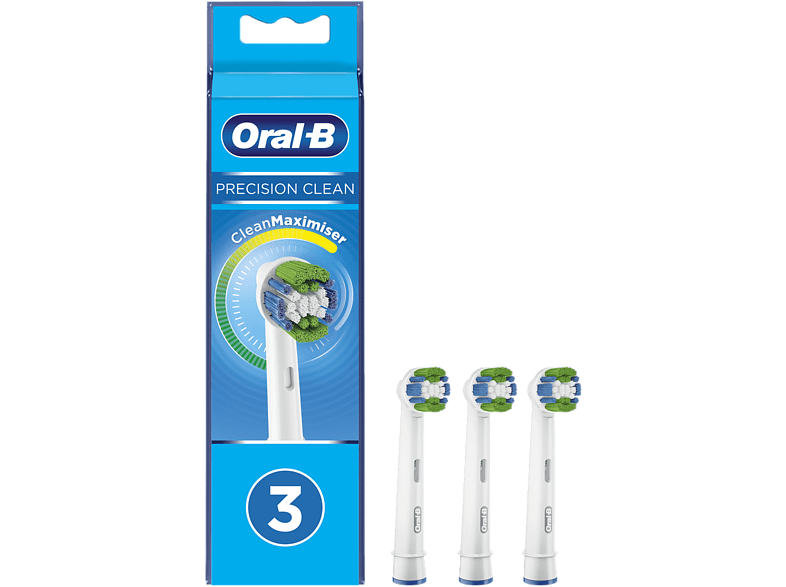 Oral-B Precision Clean con Tecnología CleanMaximiser Pack De 3 blanco