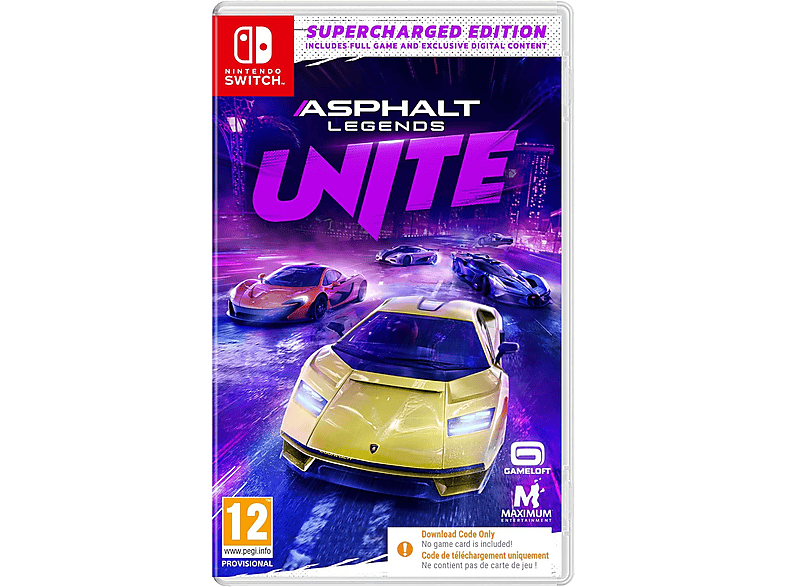 Nintendo Switch Asphalt Legends Unite (SuperCharged Edition) (Código de descarga)