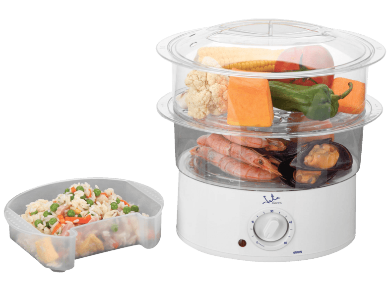 Jata CV200 Potencia 400W Capacidad 3,5L 2 cestas apilables transparentes