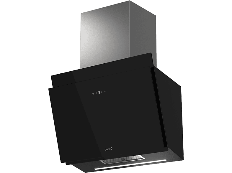 Cata THALASSA PRO 600GBK 6 Niveles de Extracción 842 m³/h 60 cm Ancho Tira LED Temporizador Negro