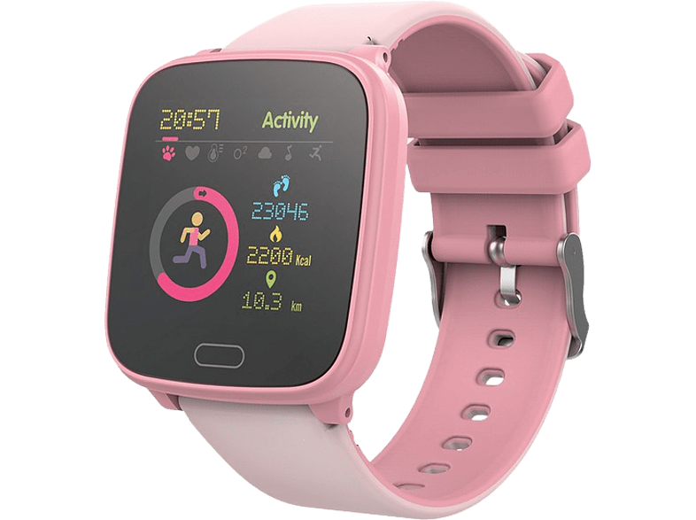 Forever iGo JW-100 Para niños 7 días IP68 Bluetooth ABS y plástico Rosa
