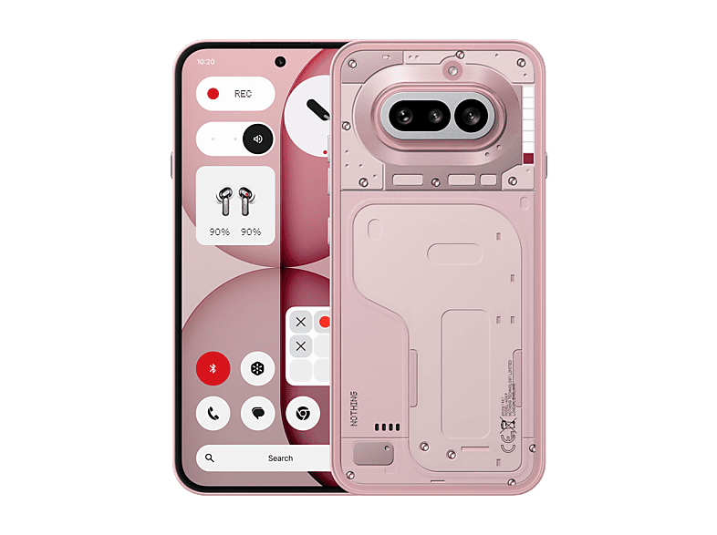 Nothing Phone 4a Rosa 256GB 8GB RAM 6.78 AMOLED LTPS flexible Snapdragon 7s Gen 4 5400 mAh