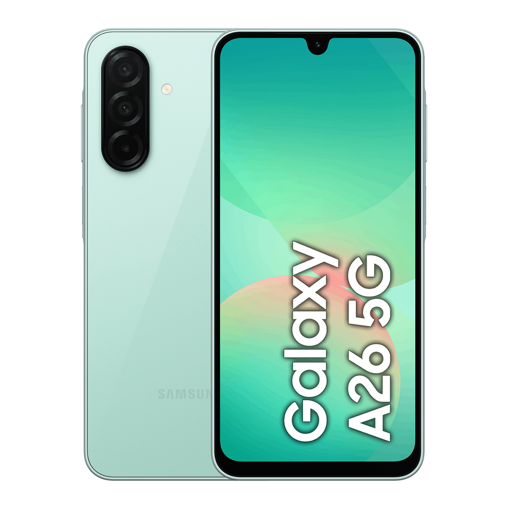 Samsung Galaxy A26 5G Menta 256 GB 8 GB RAM  6.7 FHD+ Super AMOLED Samsung Exynos 1380 5000 mAh Android 15