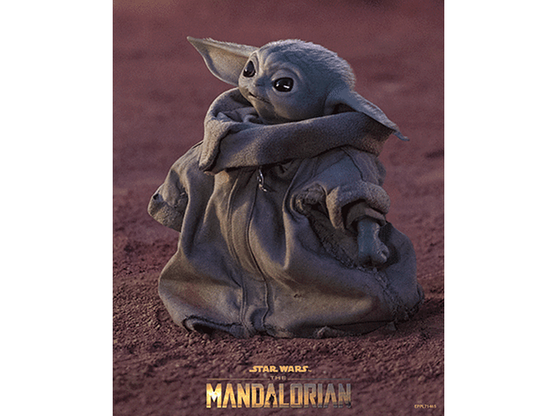 Sherwood Star Wars (The Mandalorian): Grogu 23.5 x 28.5 cm Efecto 3D