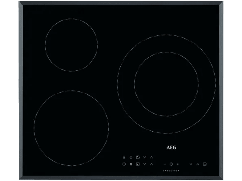 AEG IKS6330DFB Integrable 3 zonas Flexible 28 cm Negro