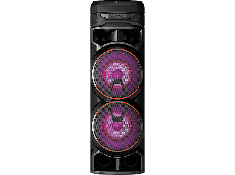 LG RNC9 Luces Multi Color Efectos DJ. Función karaoke. Efectos de Voz Negro