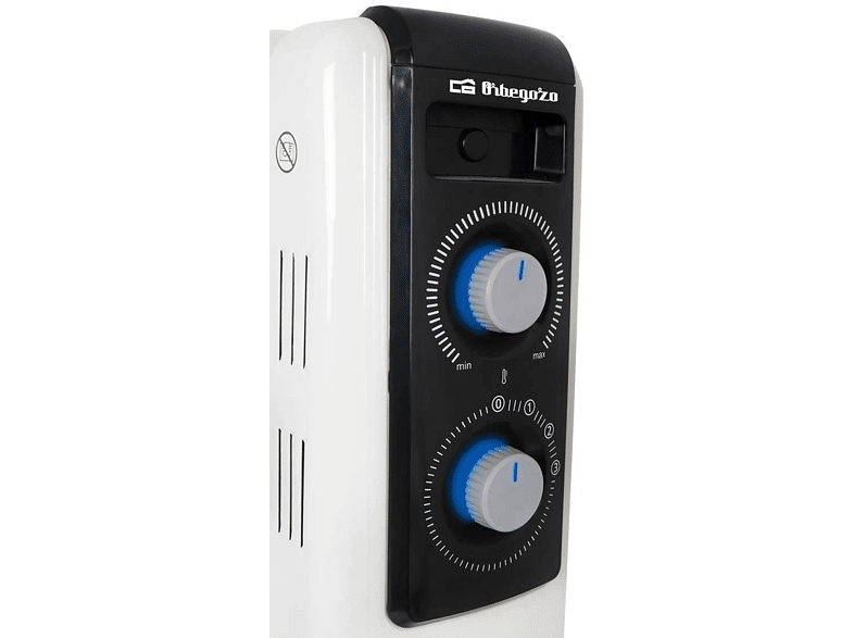 Orbegozo RF 2500 Termostato Sistema seguridad 2500 W LED Blanco