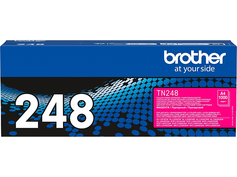 Brother TN248 1000 páginas Magenta