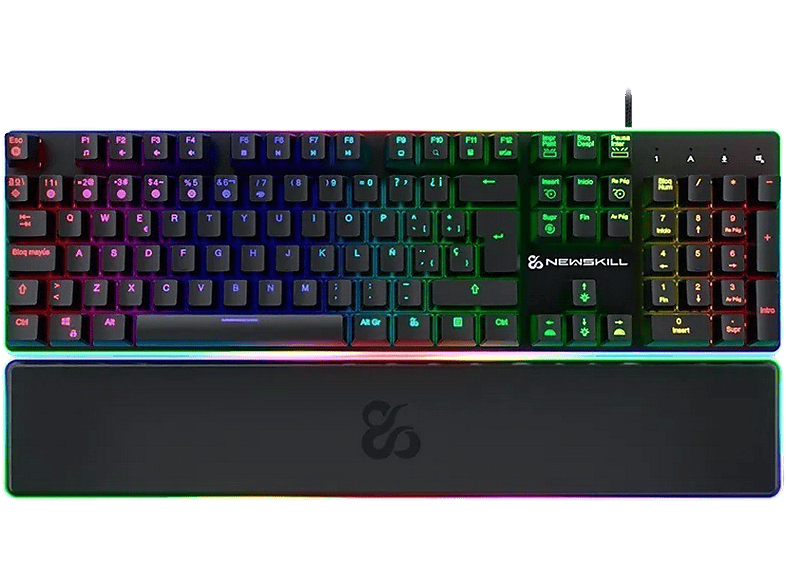 Newskill Gungnyr Pro USB Retroiluminación RGB Negro