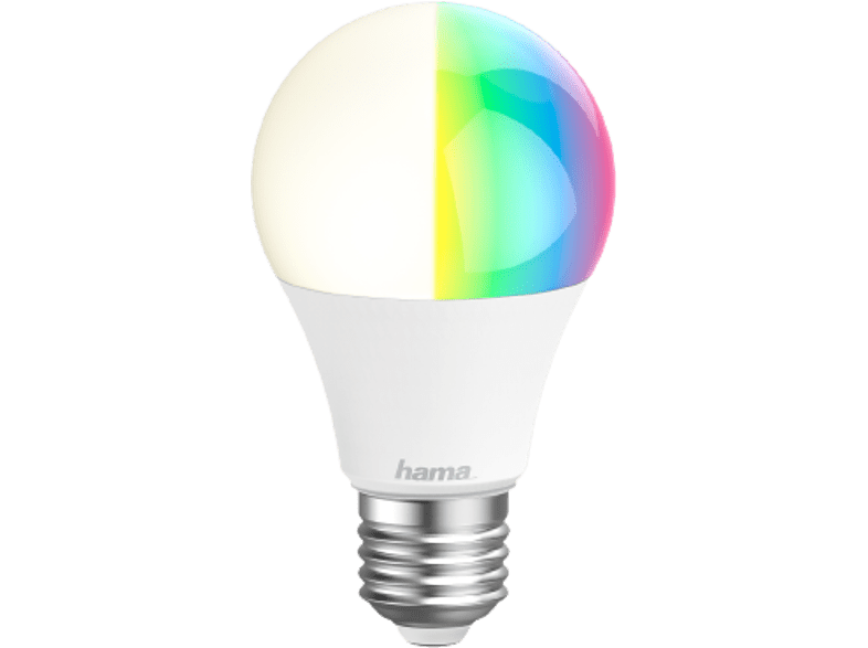 Hama WLAN LED Lamp E27 10 W RGBW Regulable por control por voz